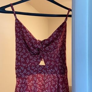 Shein open back dress